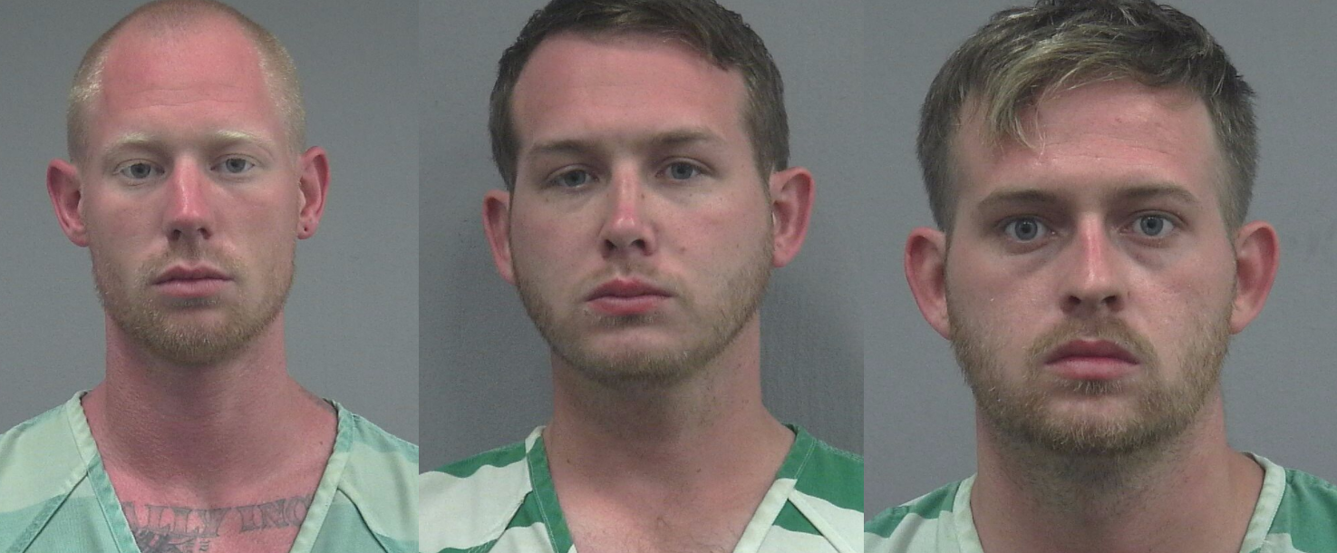 Tyler Tenbrink, WIlliam Fears, and Colton Fears have all been charged with attempted homicide. (CREDIT: GAINESVILLE POLICE DEPARTMENT)