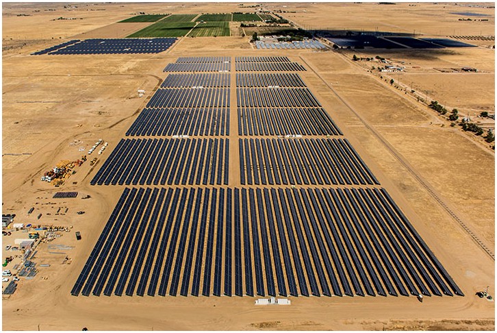Central Antelope Dry Ranch Farm in Lancaster, CA. CREDIT: sPower