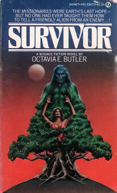 Cover of Octavia Butler's science-fiction novel, Survivor. CREDIT: Signet 1979