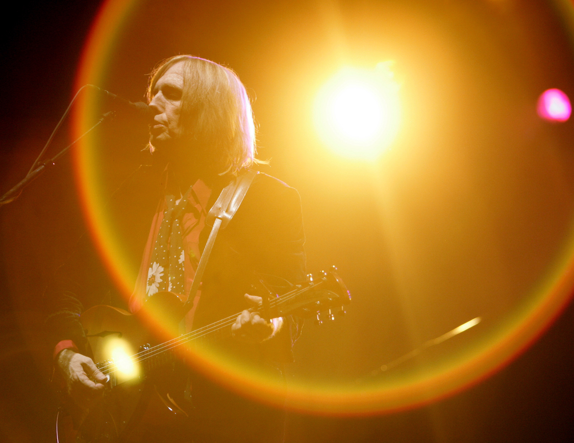 Tom Petty and the Heartbreakers perform at the Bonnaroo Music & Arts Festival in Manchester, Tenn., on June 16, 2006. (CREDIT: AP/Mark Humphrey)