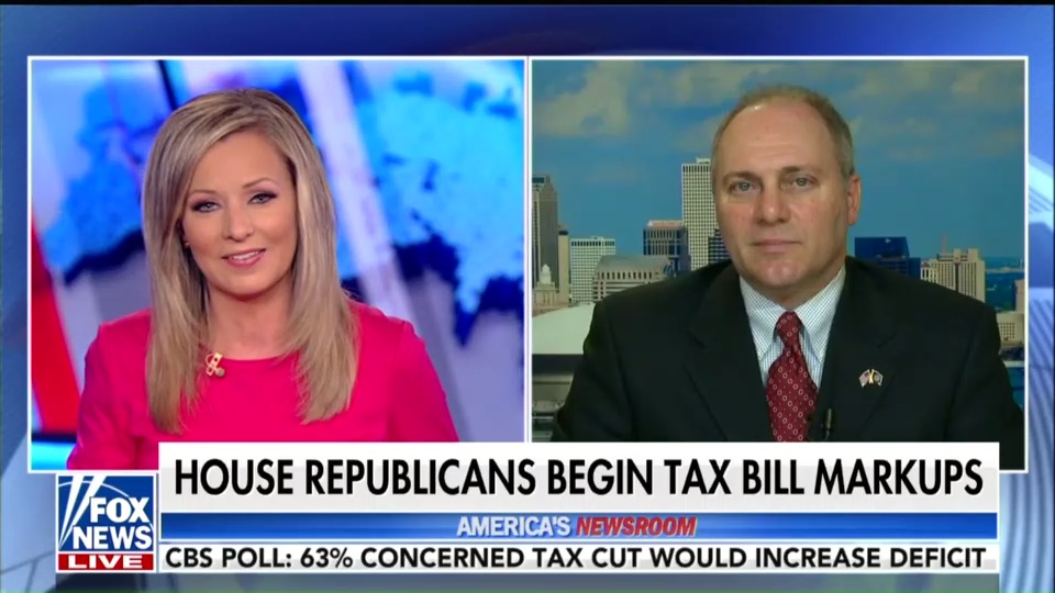 Sandra Smith interviewe Rep. Steve Scalse