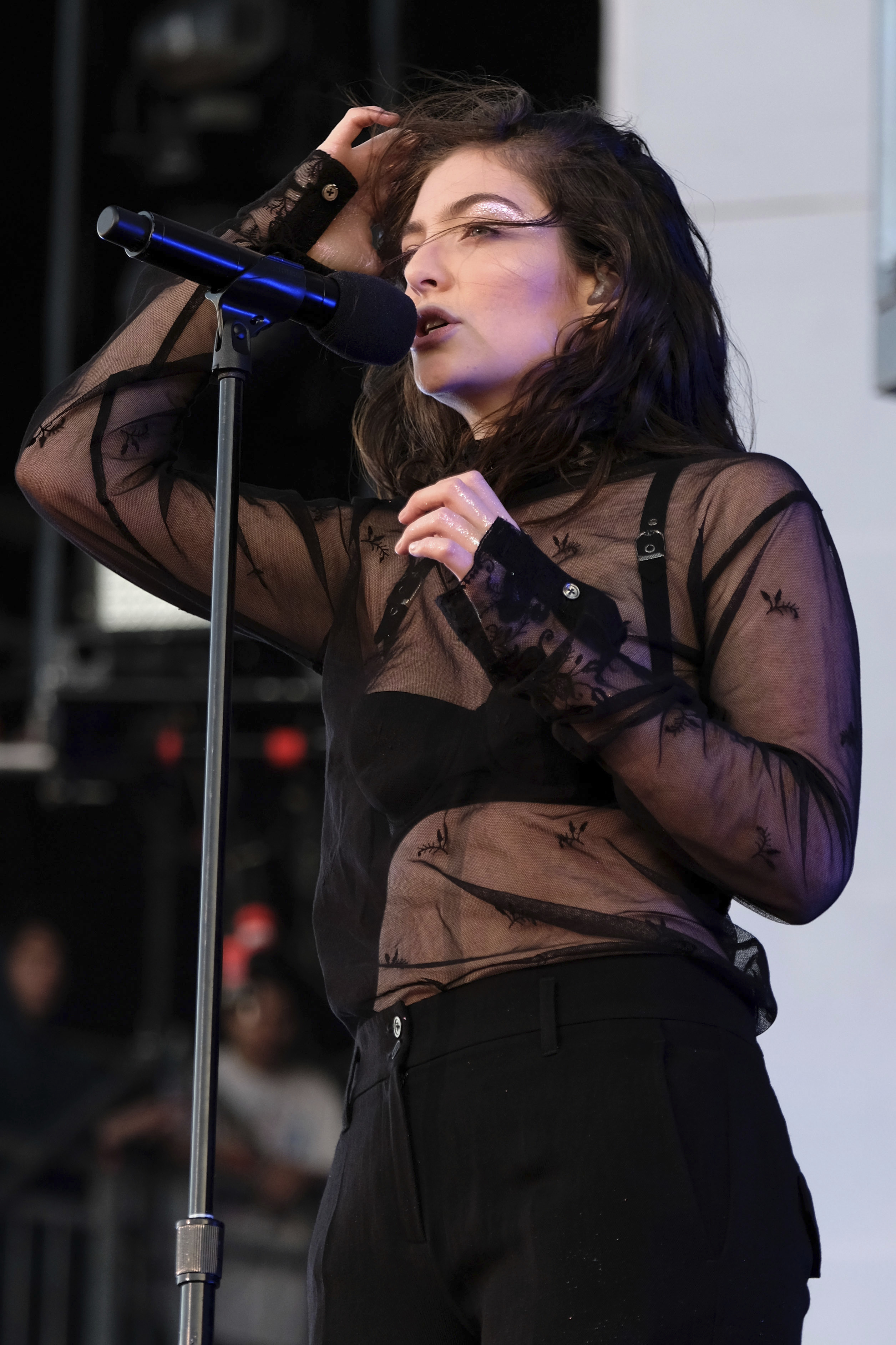 Lorde performs on day one of the Governors Ball Music Festival on Friday, June 2, 2017, in New York. CREDIT: Charles Sykes/Invision/AP
