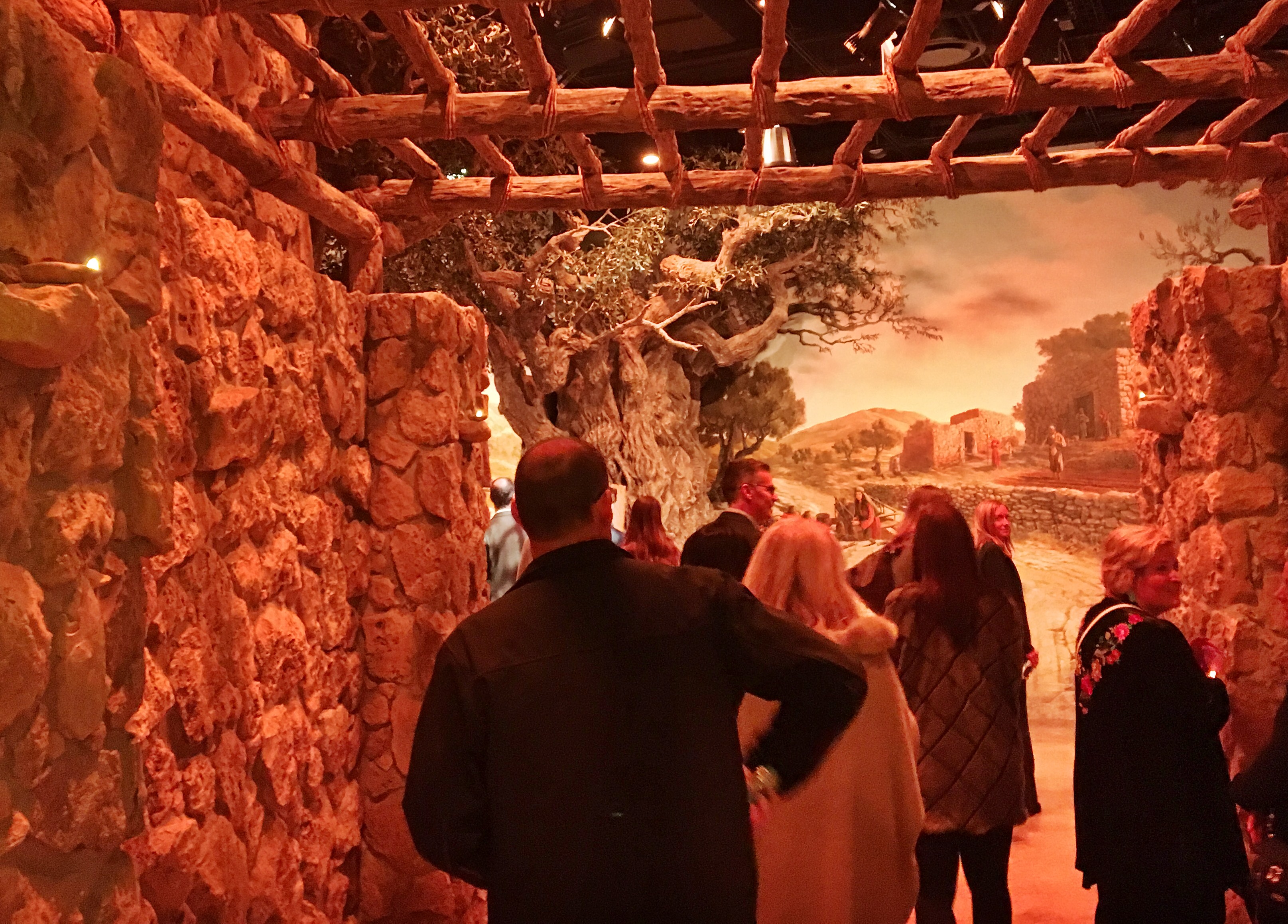 Entrance to one of the more Disneyland-esque exhibits. (CREDIT: Jack Jenkins/ThinkProgress)