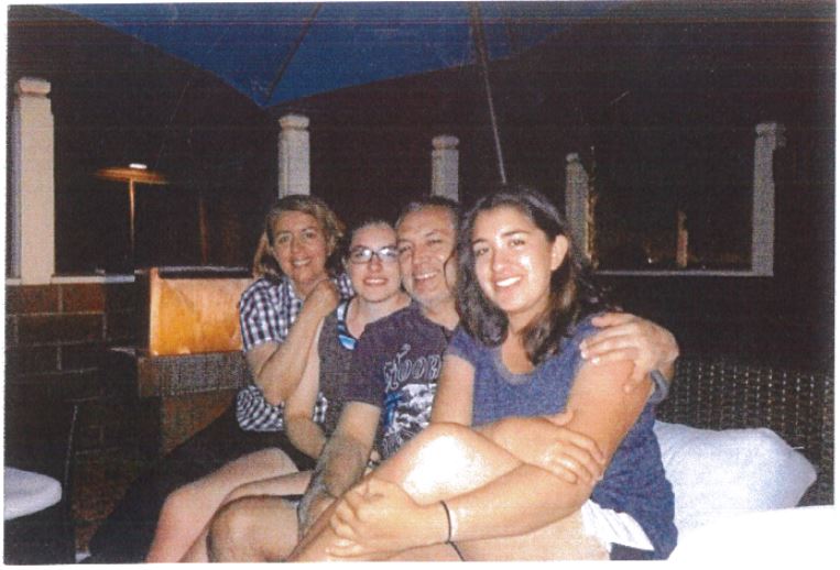 The Villacis family. CREDIT: Family photo