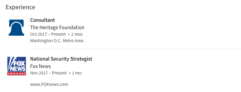 Screenshot of Gorka's LinkedIn