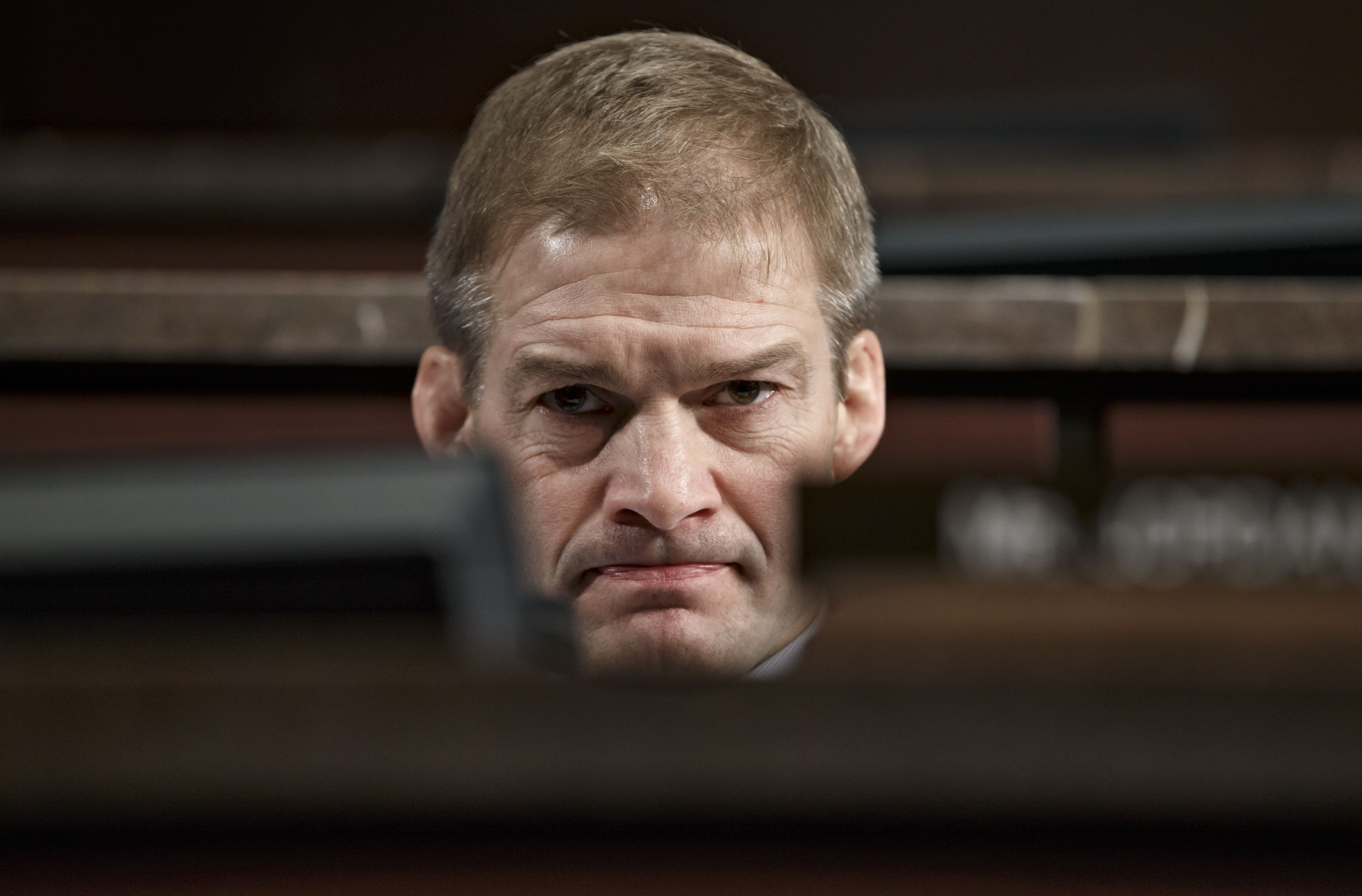 Rep. Jim Jordan (R-OH), a member of the House Judiciary Committee, said the committee's chairman intends to subpoena top officials at the FBI and Justice Department for alleged bias against President Trump. (CREDIT: AP Photo/J. Scott )Applewhite