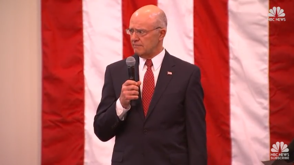 Bill Staehle, who served with Roy Moore in Vietnam, has some interesting stories. (CREDIT: Screenshot/NBC)