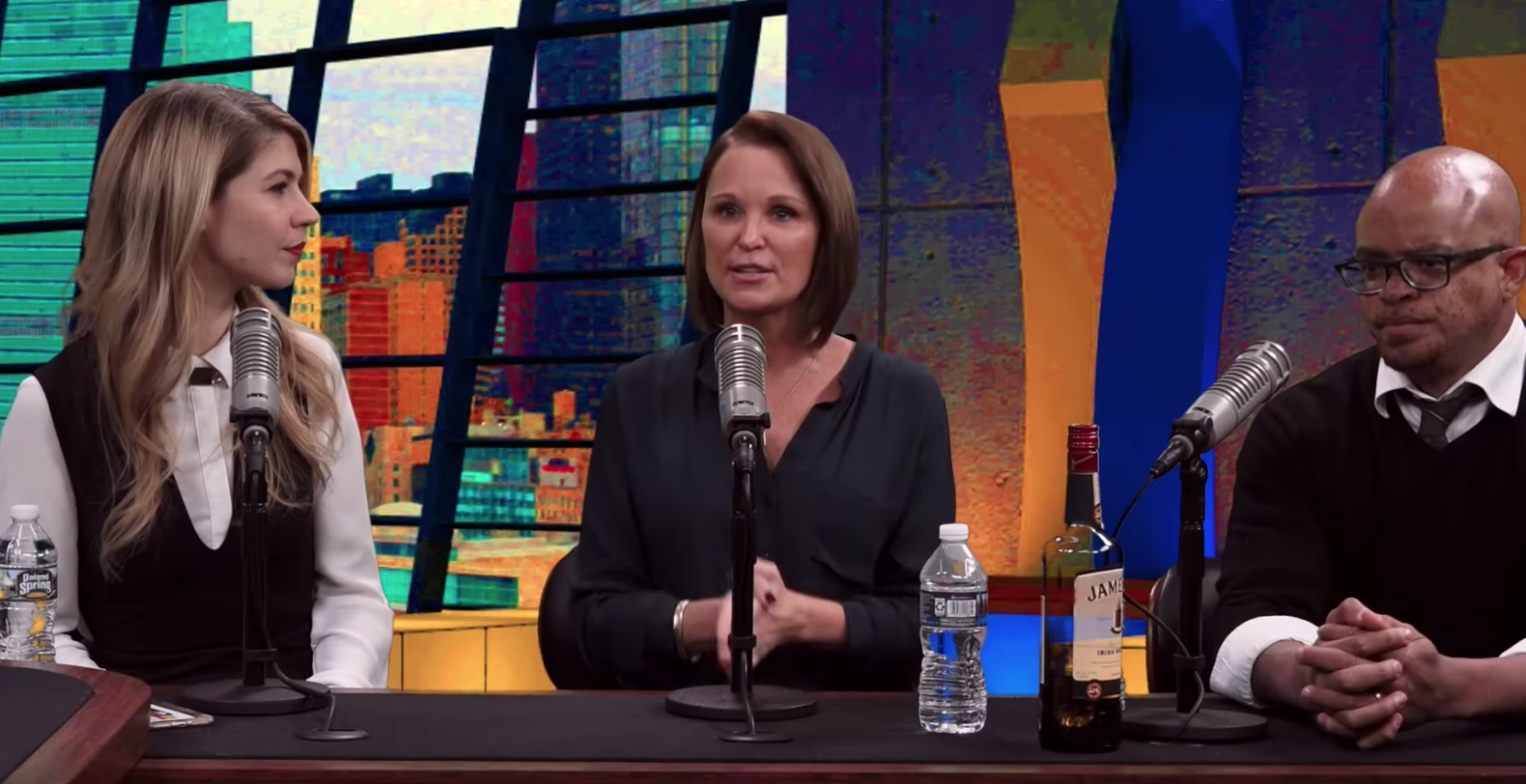 Juliet Huddy speaking on Friday's radio show. CREDIT: WABC screenshot