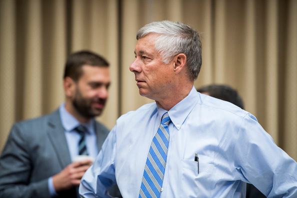 Rep. Fred Upton (R-MI) joined the House Climate Solutions Caucus on January 26, 2018. CREDIT: Bill Clark/CQ Roll Call