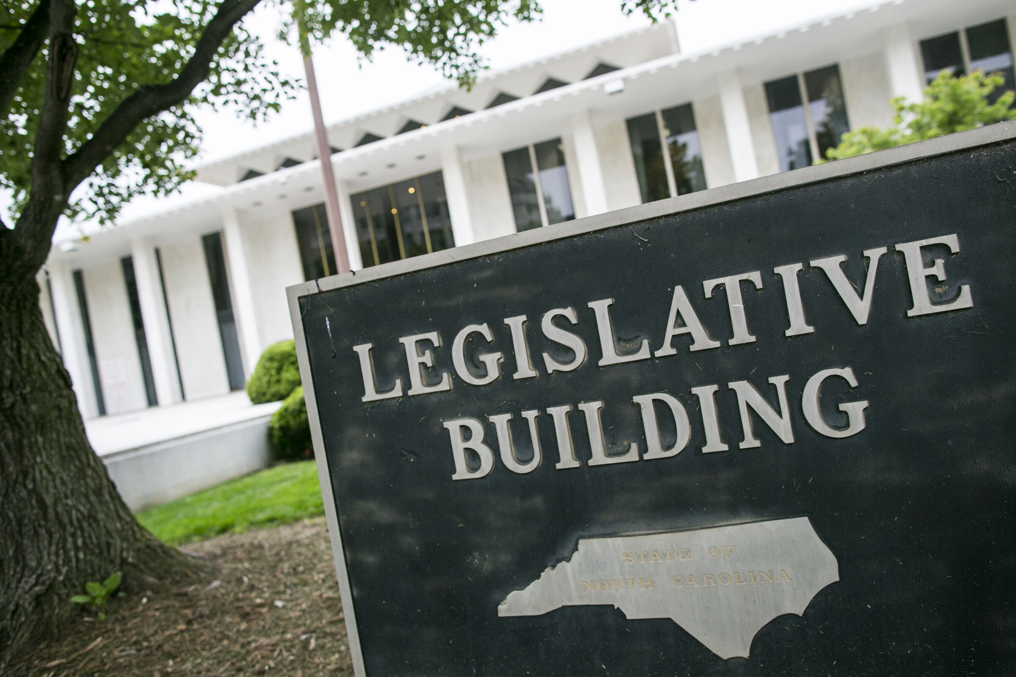 The North Carolina state legislature building is seen in Raleigh, N.C., on Monday, May 9, 2016. (CREDIT: Al Drago/CQ Roll Call/GETTY IMAGES)
