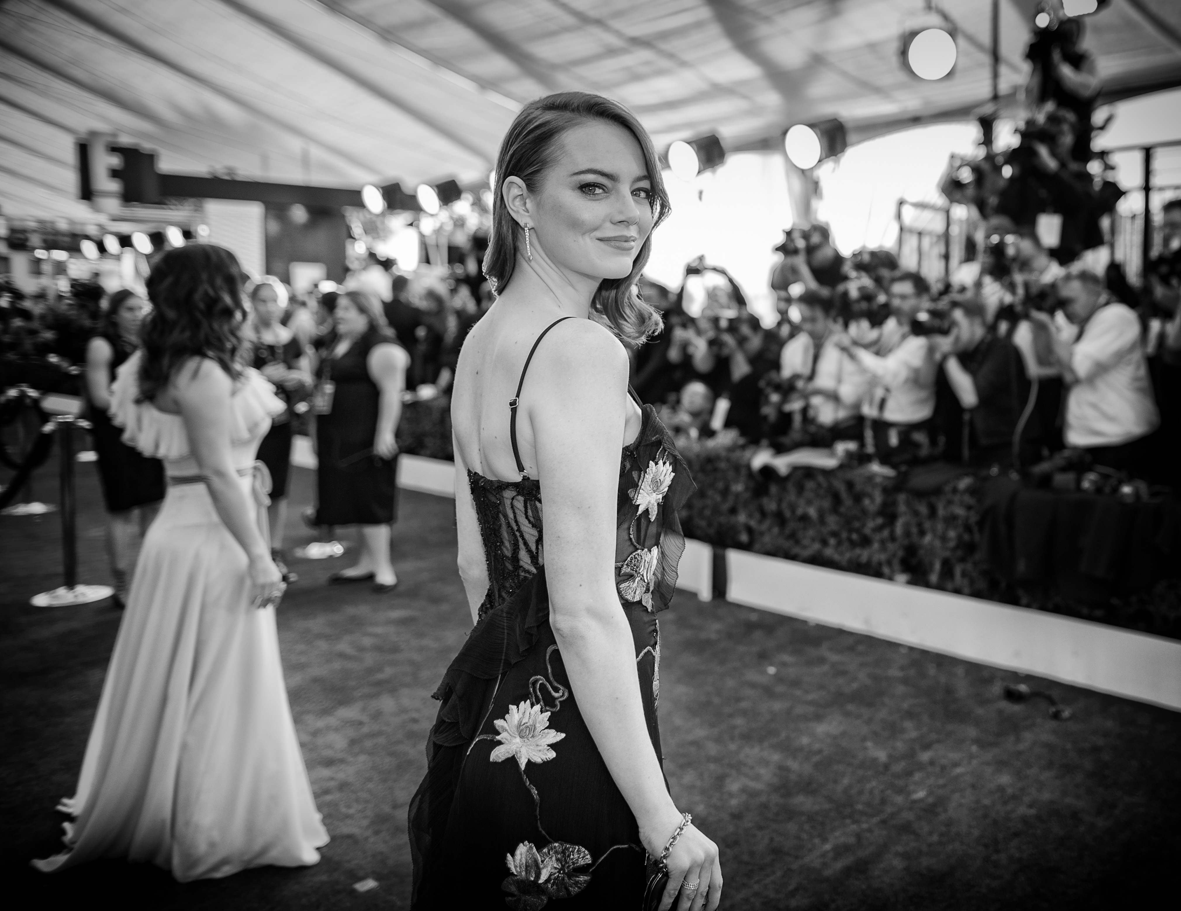 Emma Stone attends The 23rd Annual Screen Actors Guild Awards at The Shrine Auditorium on January 29, 2017 in Los Angeles, California. CREDIT: Christopher Polk/Getty Images for TNT