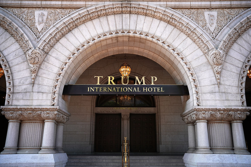 The Trump International Hotel on August 10, 2017 in Washington, D.C. (CREDIT: Win McNamee/Getty Images)