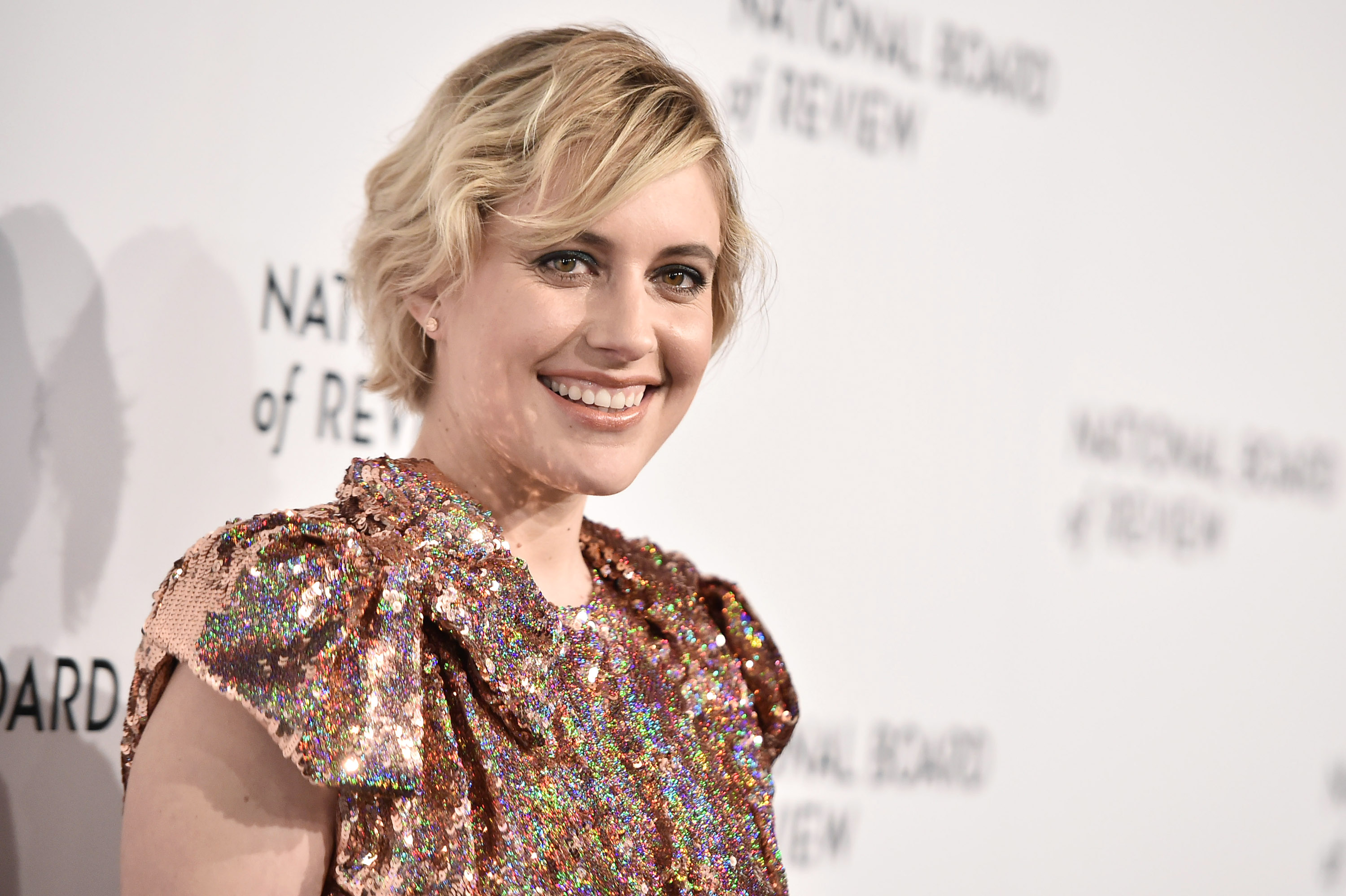 Greta Gerwig attends the 2018 The National Board Of Review Annual Awards Gala at Cipriani 42nd Street on January 9, 2018 in New York City. CREDIT: Steven Ferdman/Patrick McMullan via Getty Images