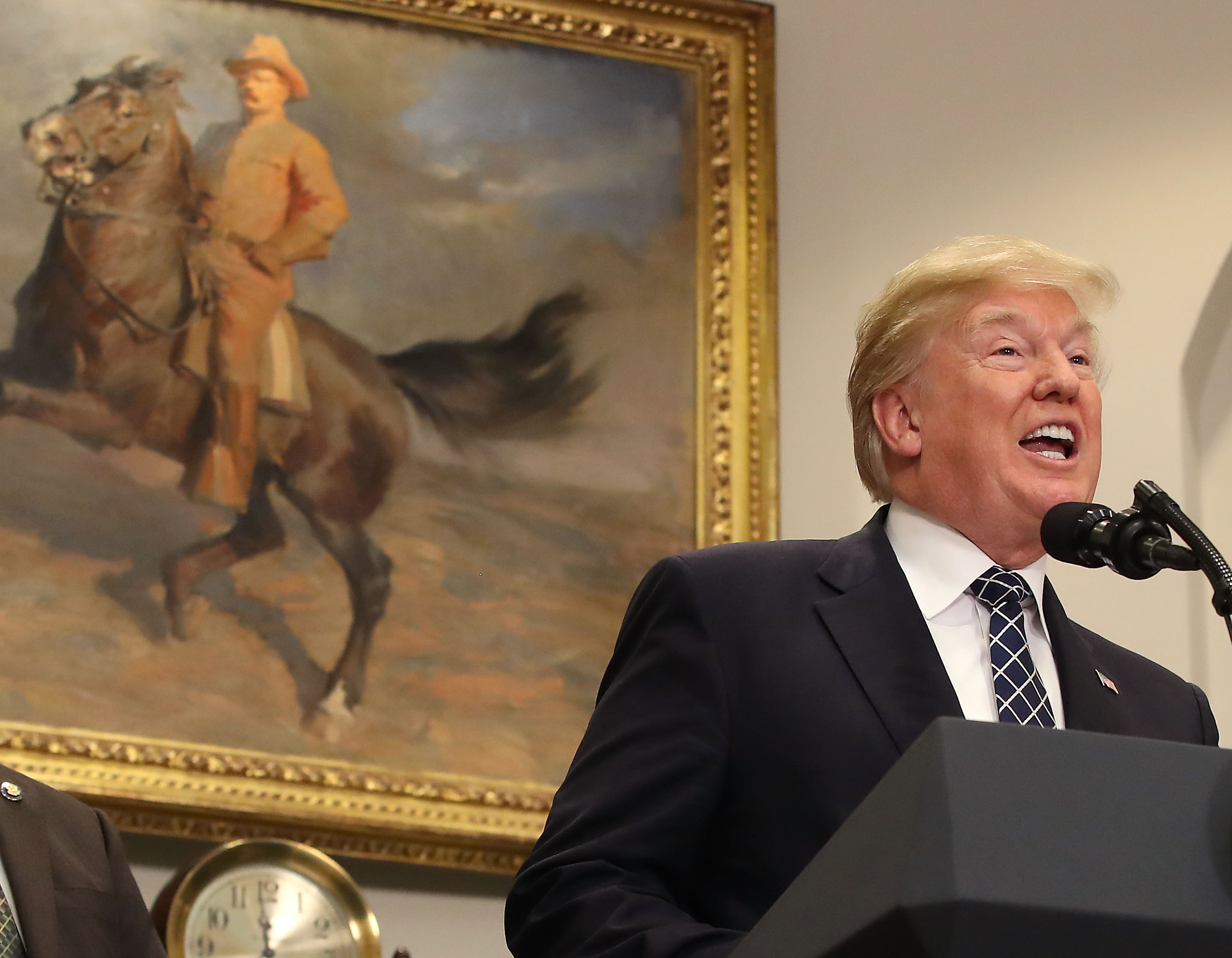 President Donald Trump has repeatedly referred to the agreement with Iran as "the worst deal ever." CREDIT: Mark Wilson/Getty Images.