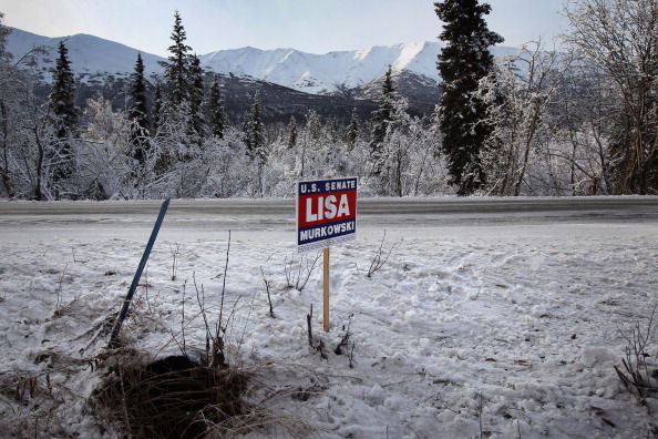 U.S. Sen. Lisa Murkowski (R-AK) has long fought for the construction of a road through the Izembek National Wildlife Refuge in Alaska. CREDIT: Photo by John Moore/Getty Images