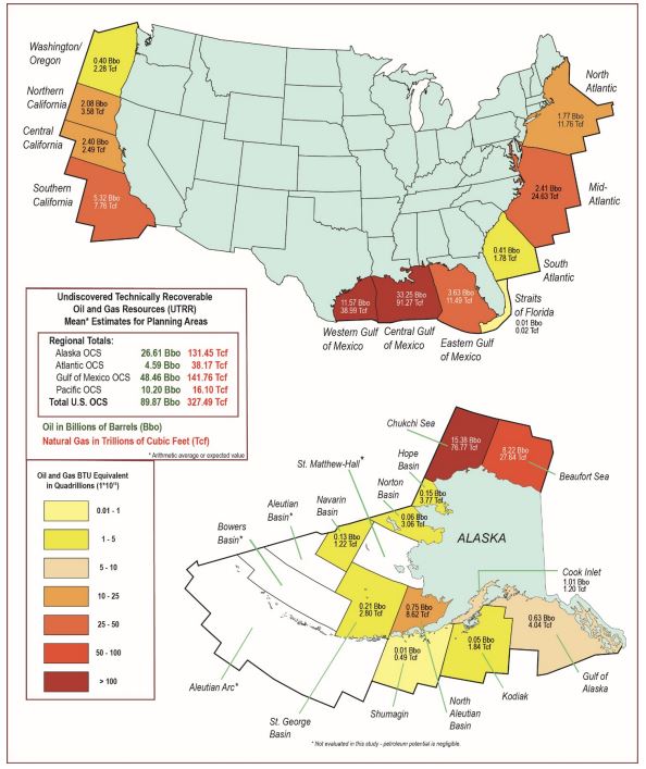 Source: Bureau of Ocean Energy Management