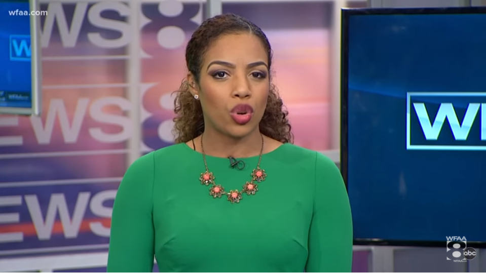 Alisha Laventure. CREDIT: WFAA screenshot