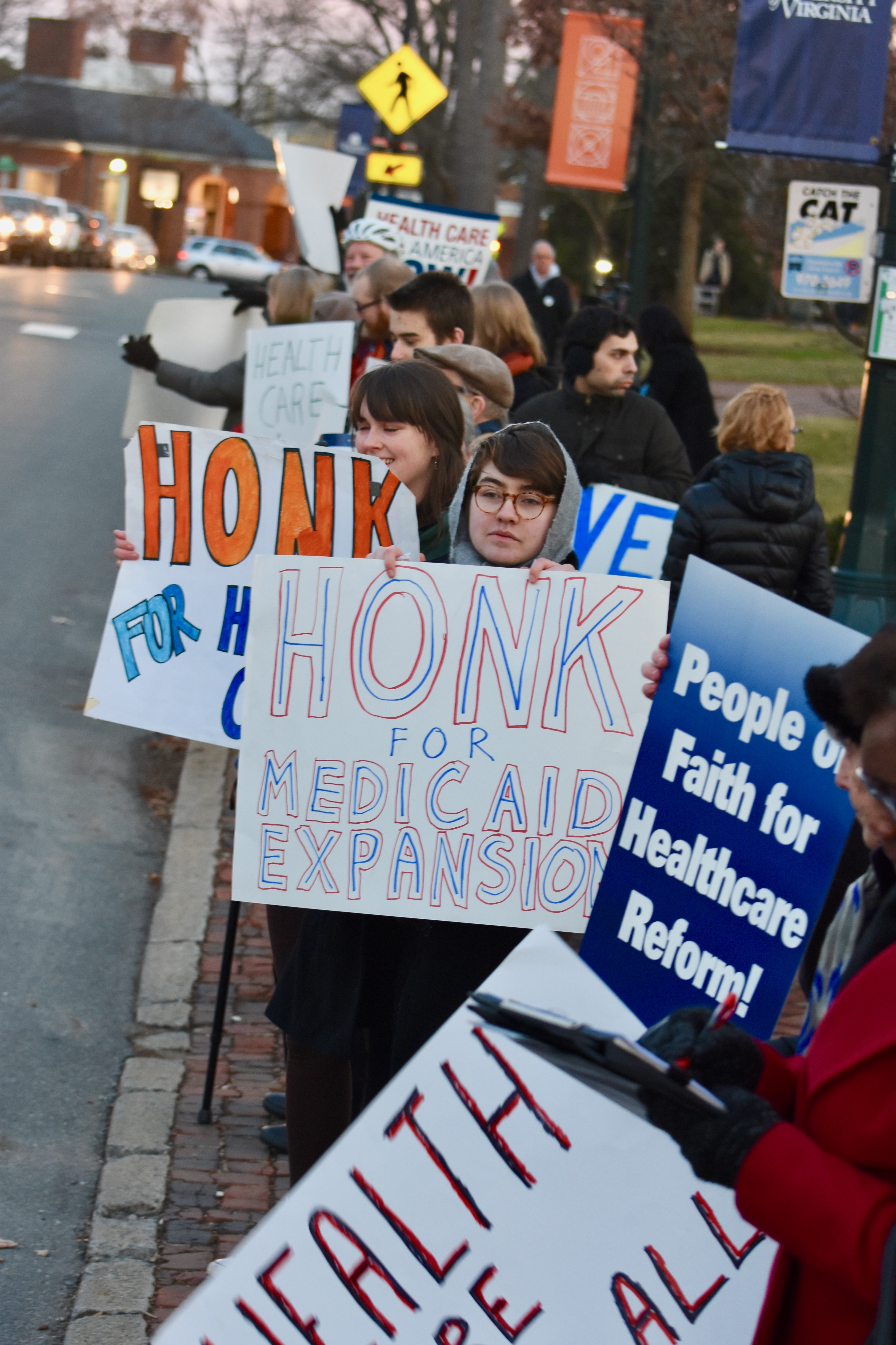 VIRGINIA ORGANIZING Medicaid rally on 2/08/18
CREDIT: SARAH GUNTER