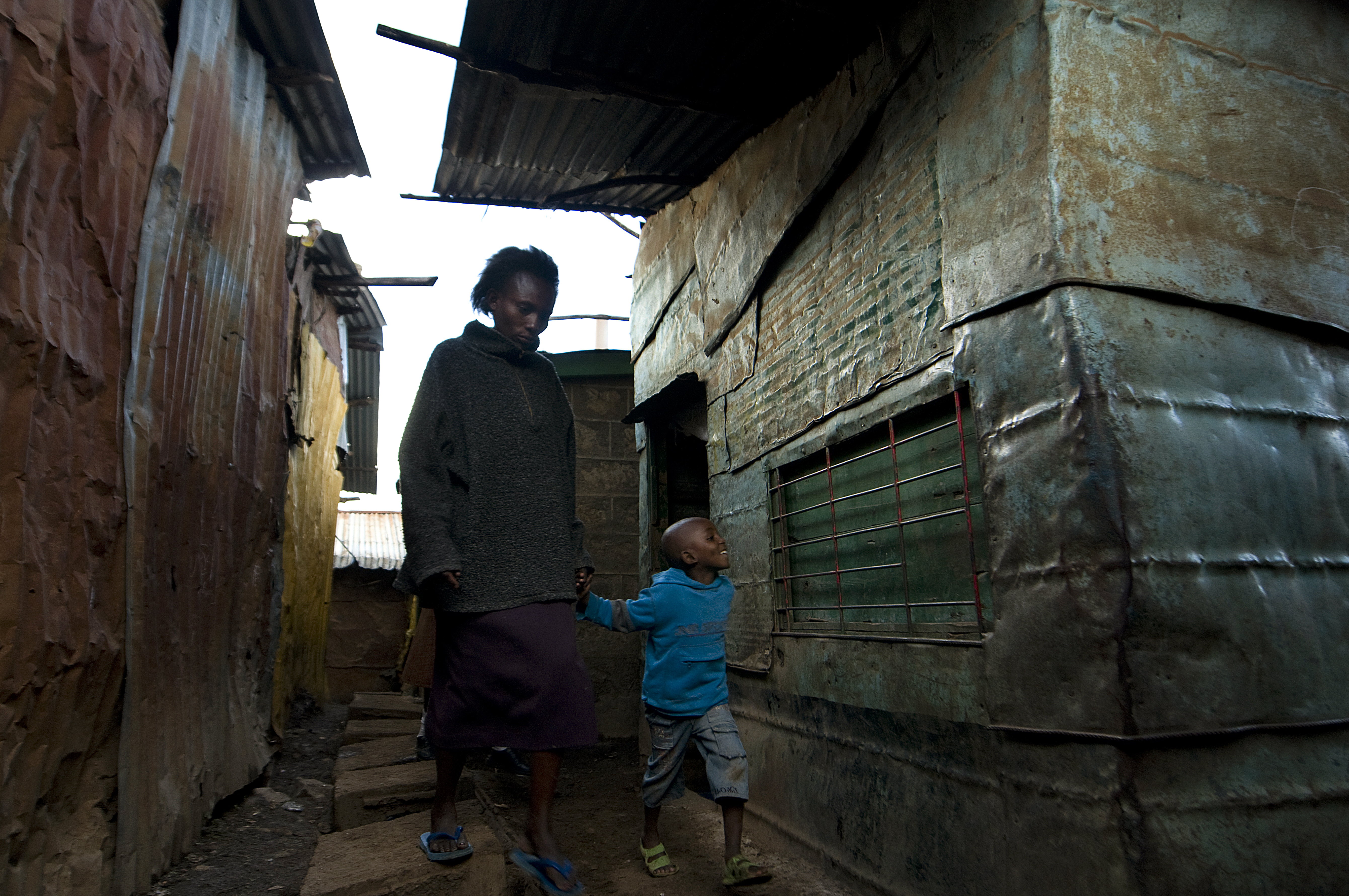 Nairobi's Korogocho slum. CREDIT: TONY KARUMBA/AFP/Getty Images