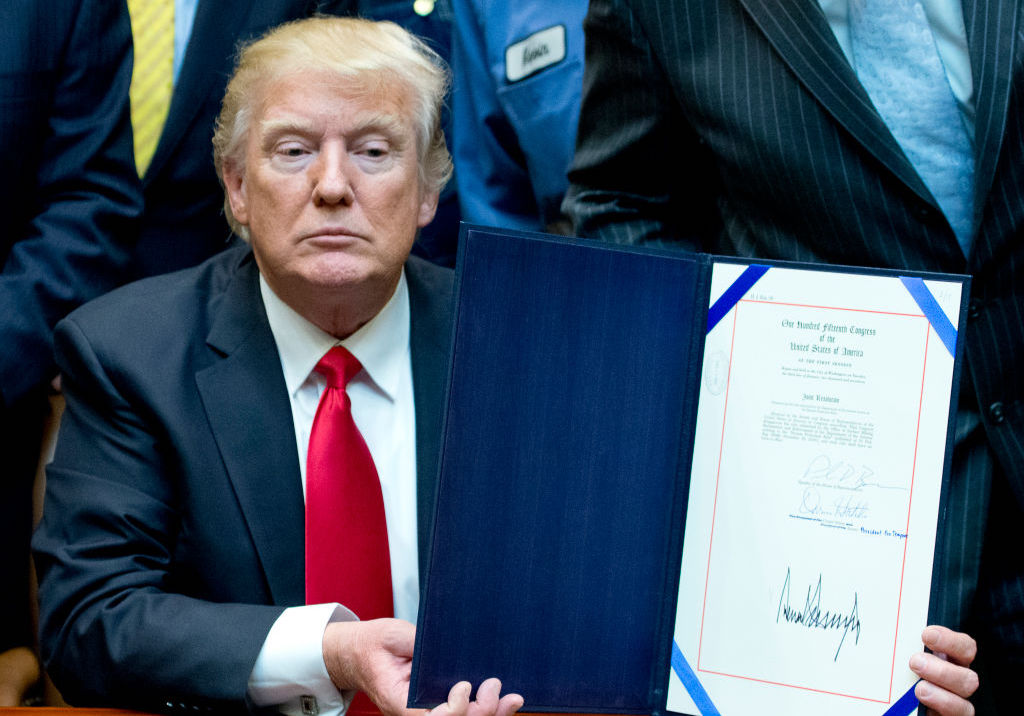 President Trump (Photo by Ron Sachs-Pool/Getty Images)