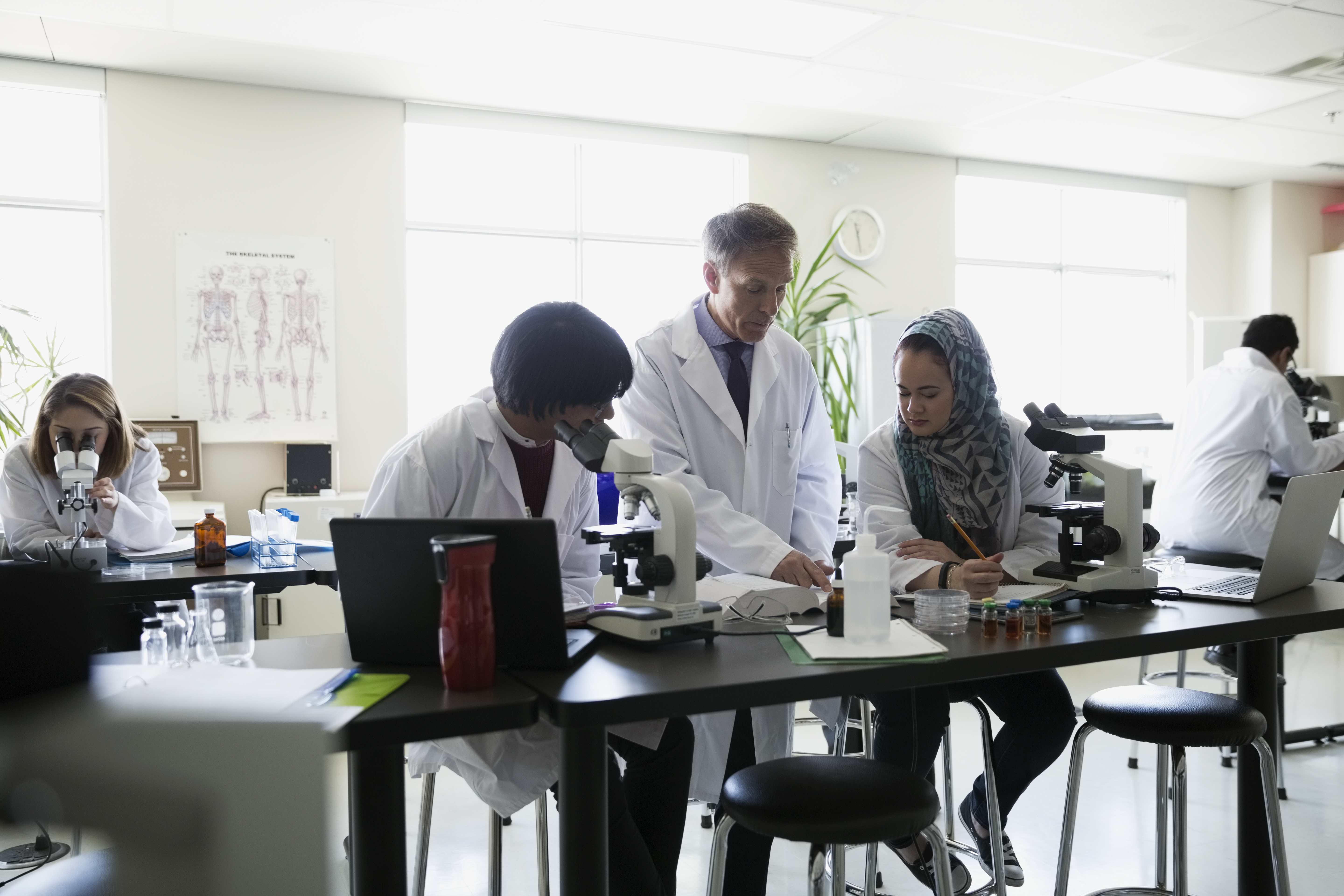 If these students were in Idaho, they might not receive any lessons in climate science.
(CREDIT: Getty Images)