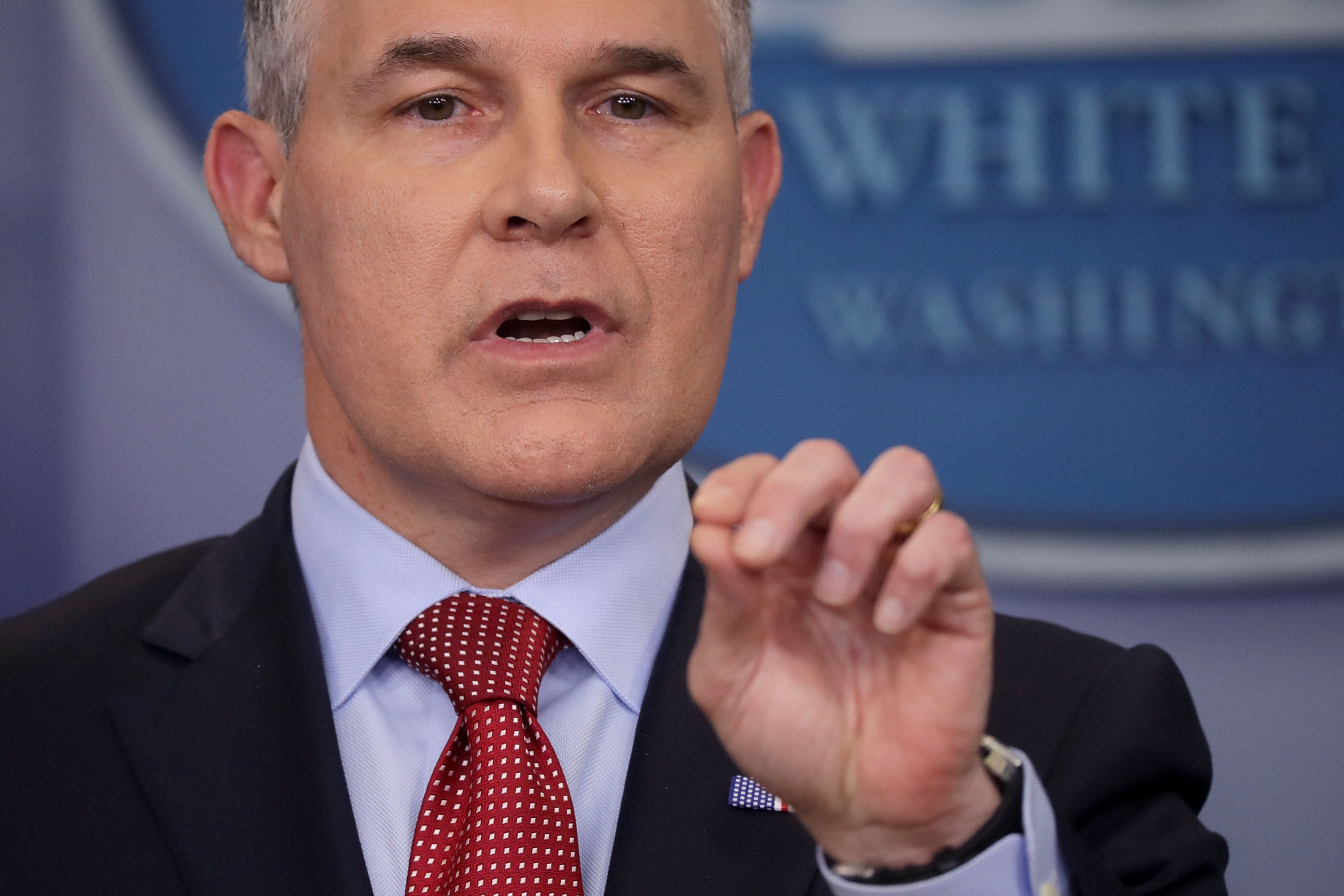 Environmental Protection Agency Administrator Scott Pruitt. (CREDIT: Chip Somodevilla/Getty Images)