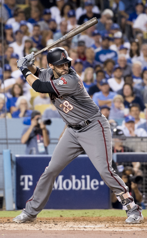 Free agent J.D. Martinez. Credit: Sarah Sachs/Arizona Diamondbacks/Getty Images