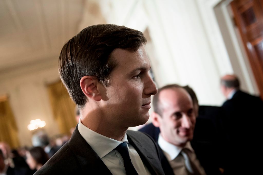 Senior Advisor Jared Kushner still has not received full security clearance. Credit: BRENDAN SMIALOWSKI/AFP/Getty Images