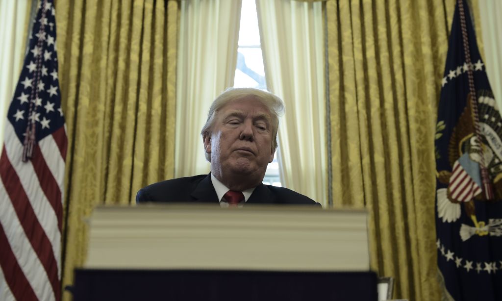 CREDIT: BRENDAN SMIALOWSKI/AFP/Getty Images