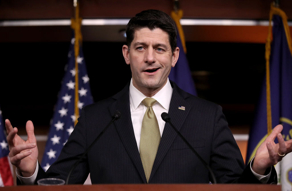 House Speaker Paul Ryan (R-WI) CREDIT: Win McNamee/Getty Images