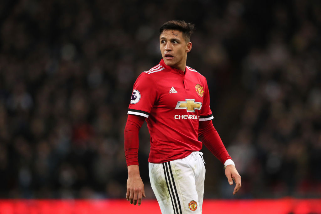 FILE PICTURE: Alexis Sanchez, who moved to Manchester United from Arsenal this January, is set to earn close to a million dollars a week.