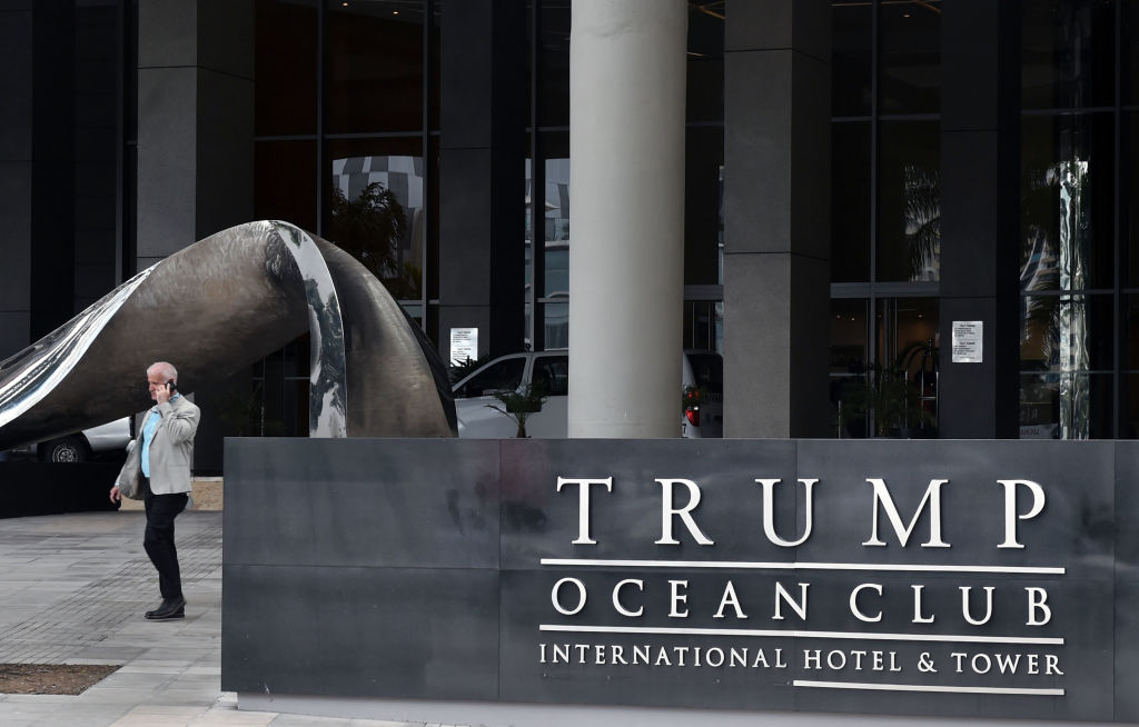 What is going on at Trump's Panama property? (CREDIT: GETTY / RODRIGO ARANGUA)