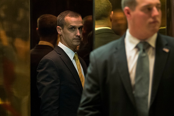 Christopher Wylie says both Steve Bannon and Corey Lewandowski were working with Cambridge Analytica long before Trump launched his bid for the White House in 2015. (Drew Angerer/Getty Images)