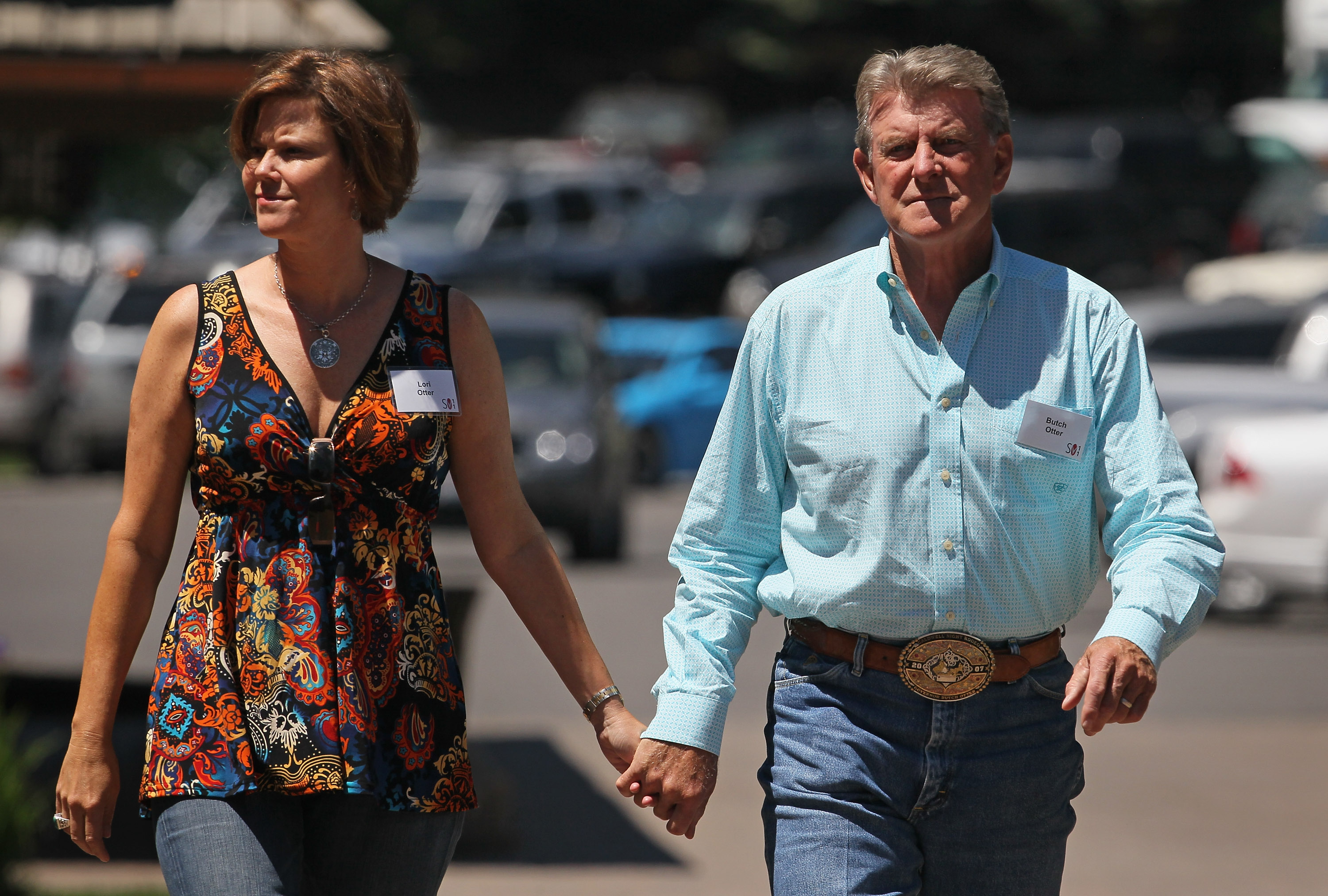 Butch Otter, Governor of Idaho, attends a conference with his wife Lori Otter on July 6, 2011 in Sun Valley, Idaho. (Credit: Scott Olson/Getty Images)