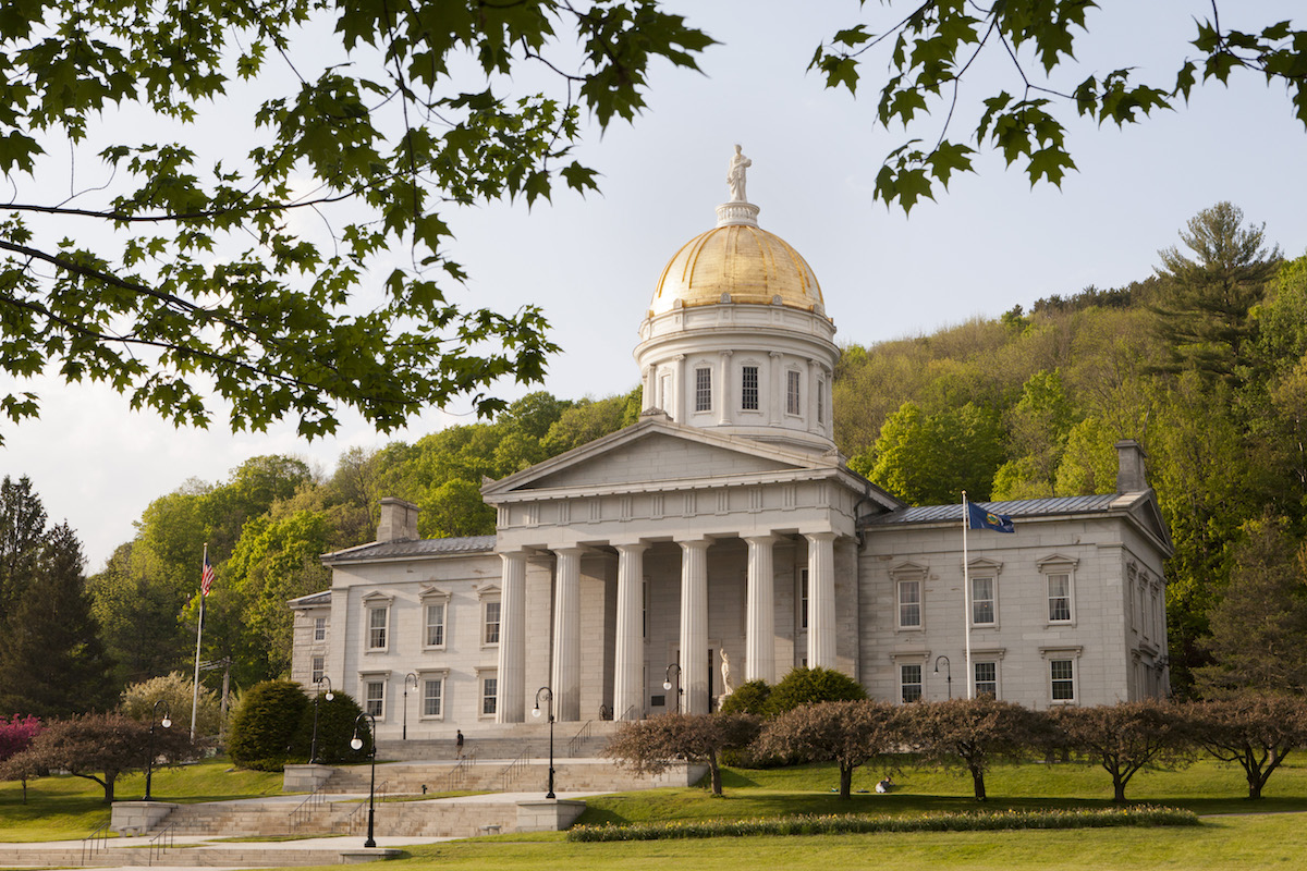 Vermont's notoriously pro-gun legislature advances significant gun control measures in the wake of the Parkland shooting. (Credit: Melanie Stetson Freeman/The Christian Science Monitor via Getty Images)