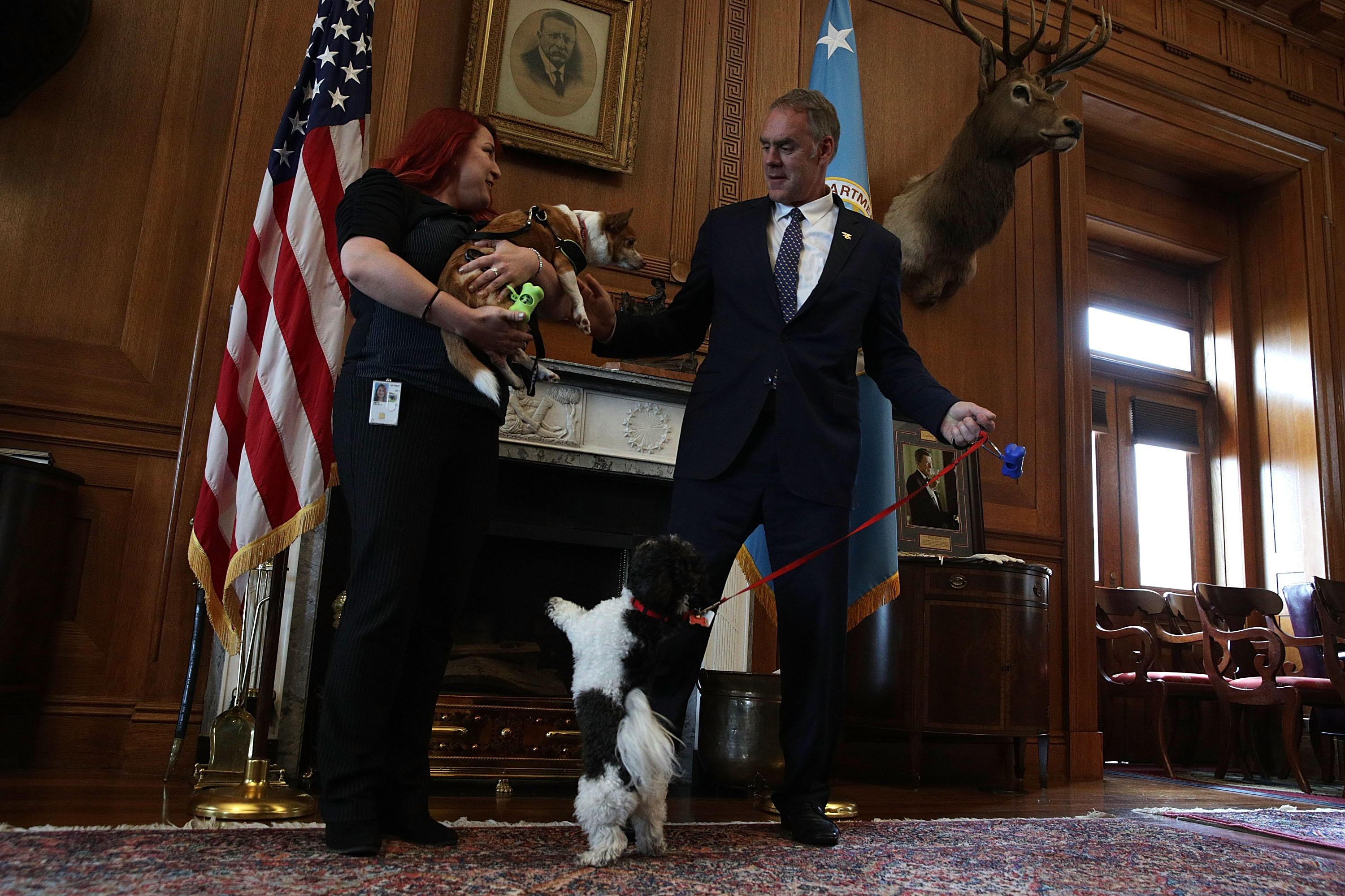 Secretary Zinke. CREDIT: Alex Wong/Getty Images