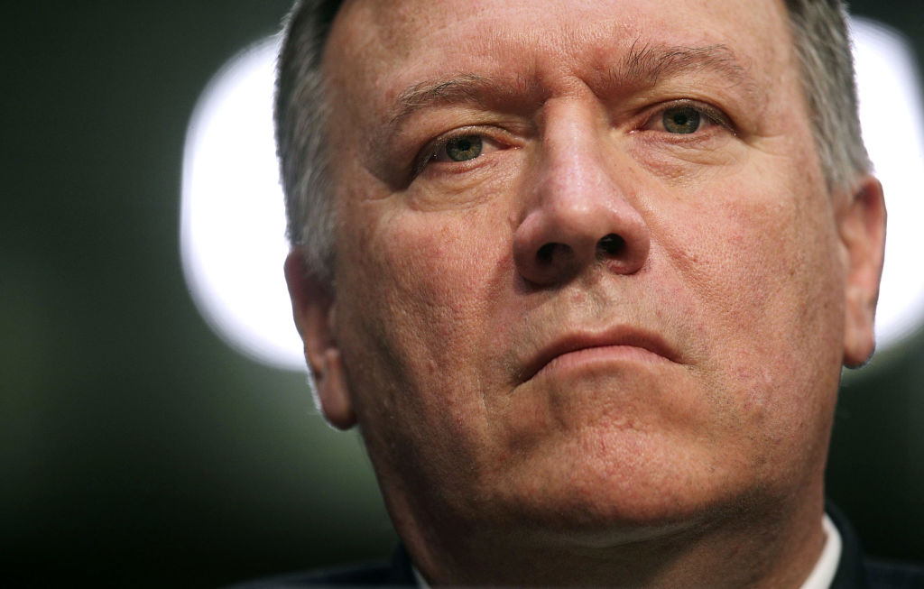 CIA Director Mike Pompeo has been chosen by Trump to be the next Secretary of State. CREDIT: Alex Wong/Getty Images