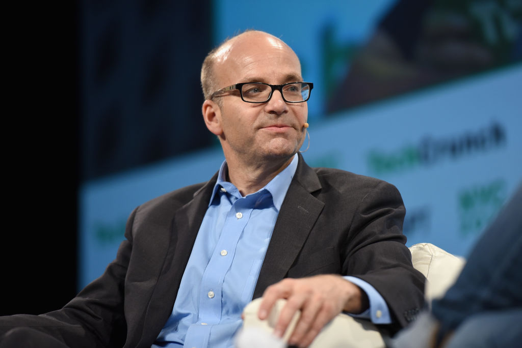 Executive Editor of Axios Mike Allen speaks onstage during TechCrunch Disrupt NY 2017 on May 16, 2017 in New York City. (CREDIT: Noam Galai/Getty Images for TechCrunch)