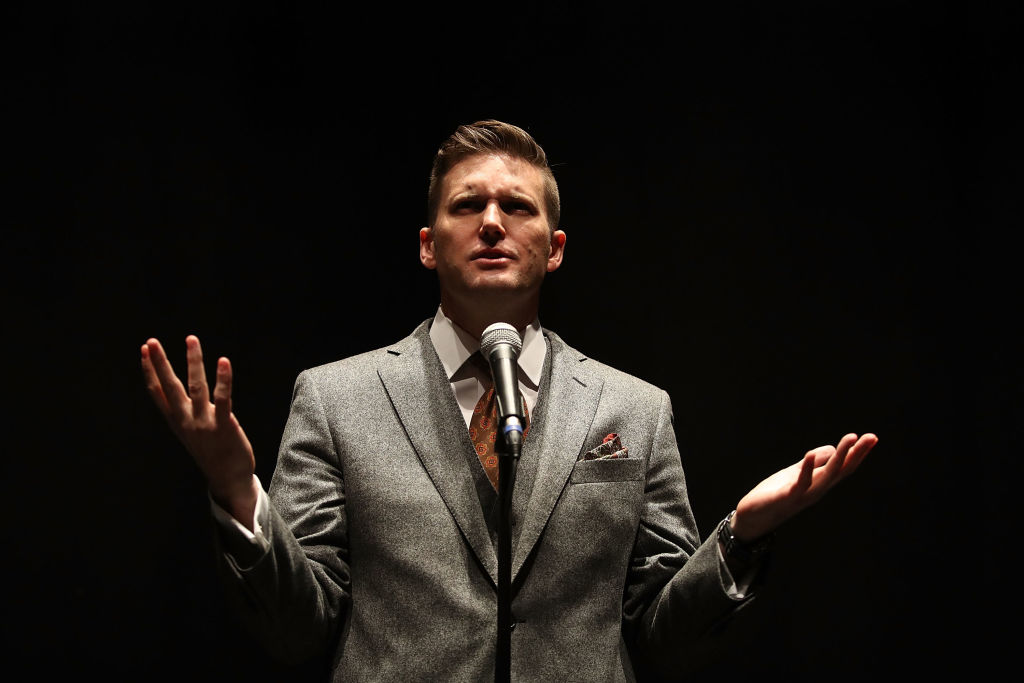 MakerSupport wants to make it easy to support Richard Spencer. CREDIT: GETTY / JOE RAEDLE