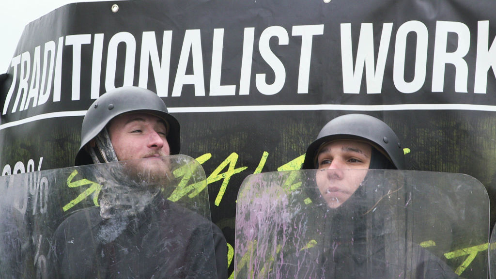 How do white supremacists raise money now? CREDIT: GETTY / NURPHOTO