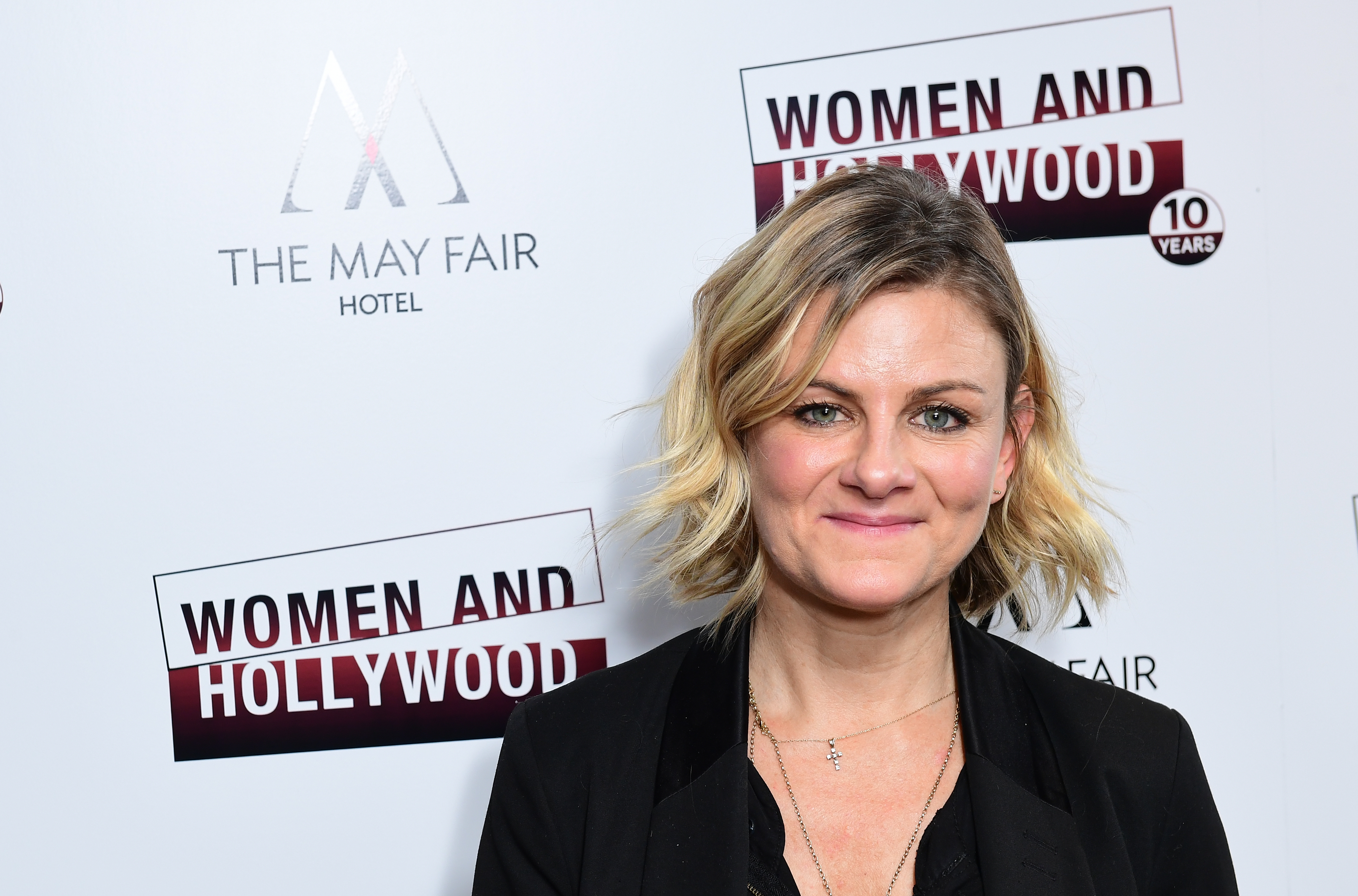 Zelda Perkins attending the Women and Hollywood 10th Anniversary Awards Celebration in London held at The May Fair Hotel, London. CREDIT: Ian West/PA Images via Getty Images