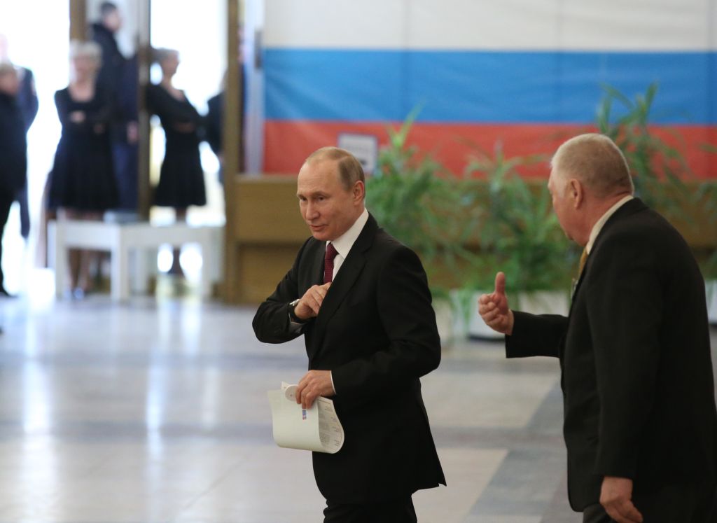 Someday, Russia will have a free and fair election. CREDIT: GETTY / MIKHAIL SVETLOV