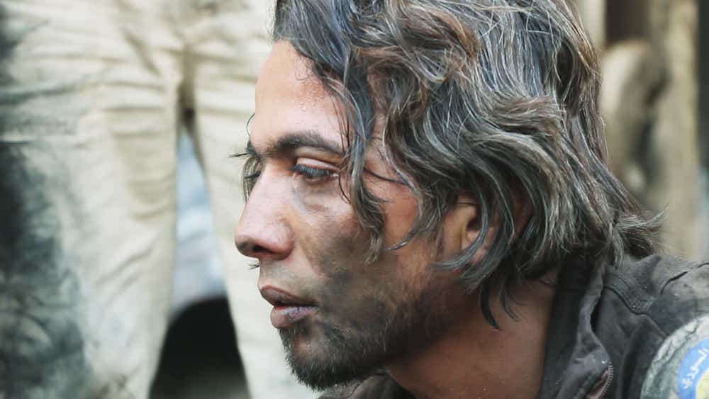 Mahmoud Al-Hattar in "Last Men in Aleppo." CREDIT: Courtesy of Grasshopper Film