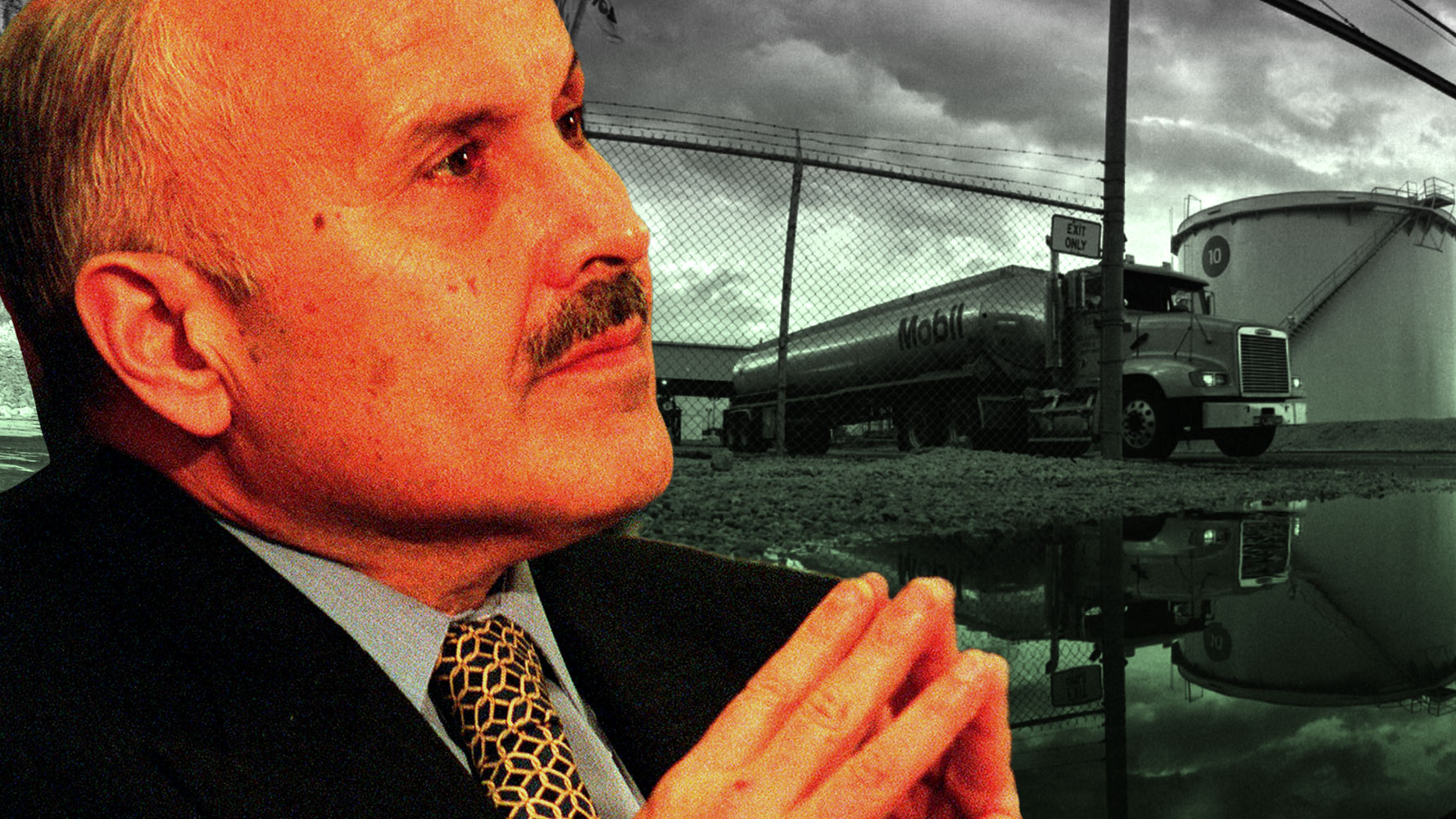 Mobil Oil executive Lucio Noto discussed climate change impact of its fossil fuels in 1998 with concerned employees. Credit: Getty Images / Diana Ofosu