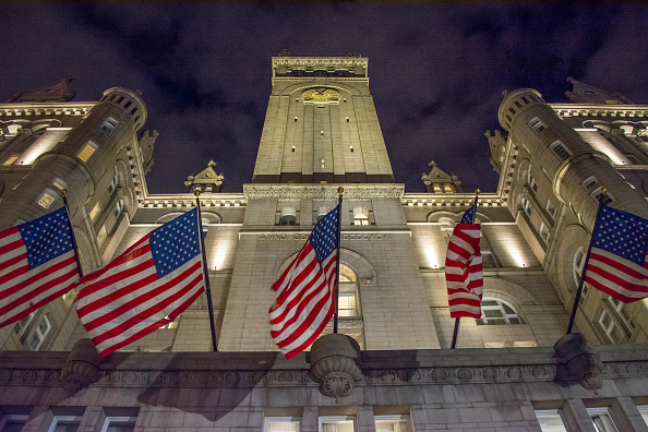 Trump International Hotel in Washington D.C. (Photo by Dimitrios Manis/SOPA Images/LightRocket via Getty Images)