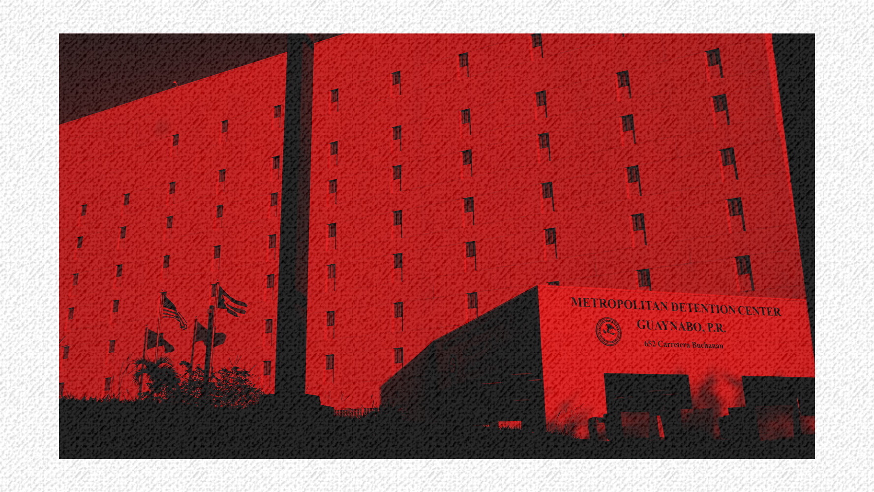 MDC Guaynabo allegedly tortured its inmates after Hurricane Katrina. (Credit: Nick Chrastil for ThinkProgress/ Diana Ofosu)