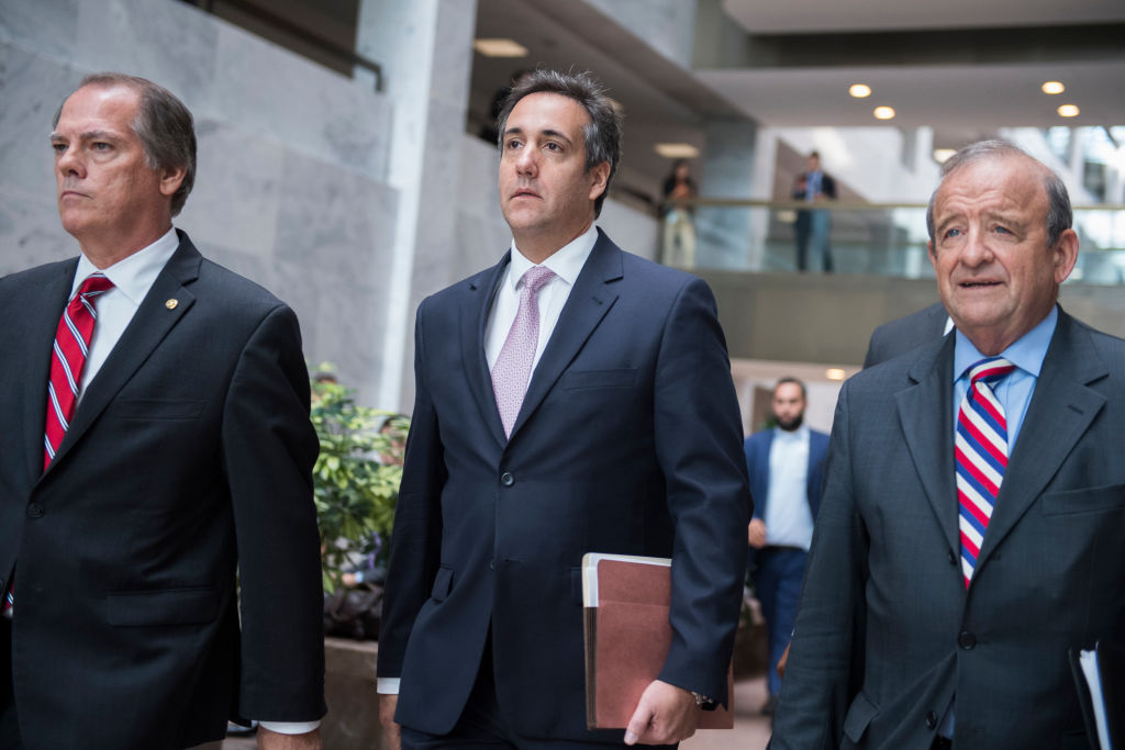 FBI agents on Monday raided the office of longtime Trump lawyer Michael D. Cohen, in search of documents related to a payment he made to adult film actress Stormy Daniels in 2016. (CREDIT: Tom Williams/CQ Roll Call)