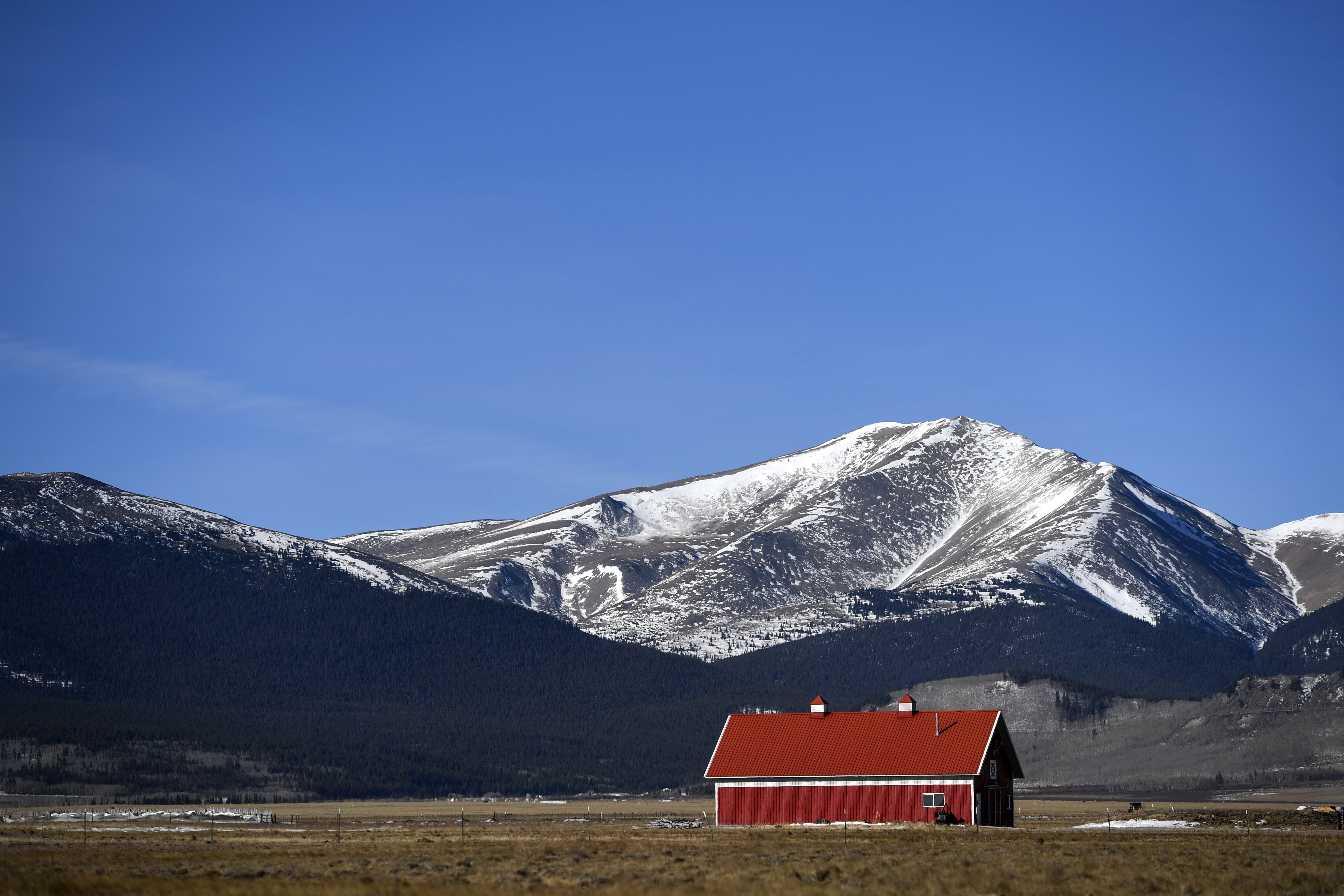 Three cities and counties in Colorado -- which experienced a record-low snowfall during the 2017-2018 season -- are suing fossil fuel companies over climate change. (CREDIT: Aaron Ontiveroz/The Denver Post via Getty Images)