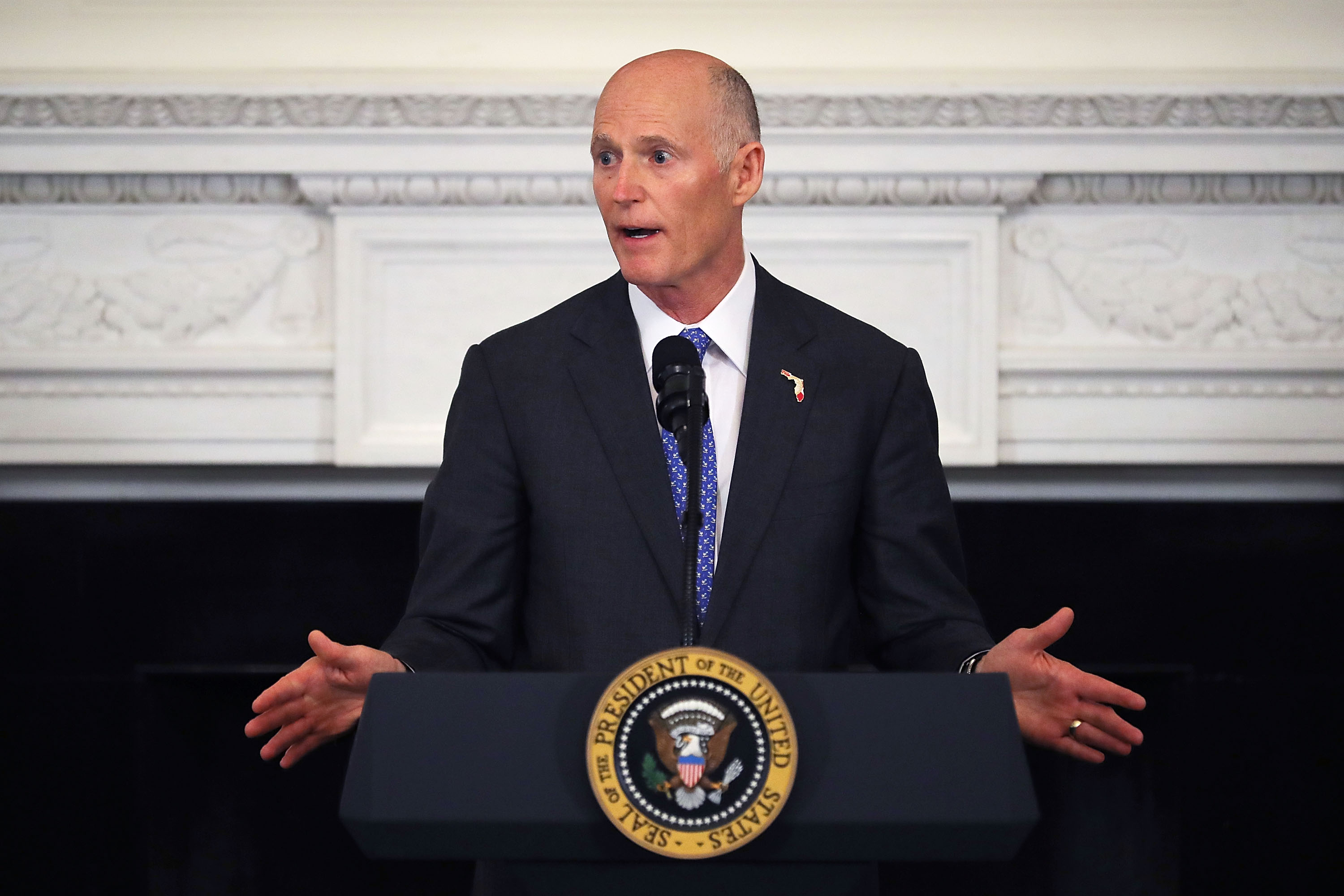 Florida Governor Rick Scott. (CREDIT: Chip Somodevilla/Getty Images)