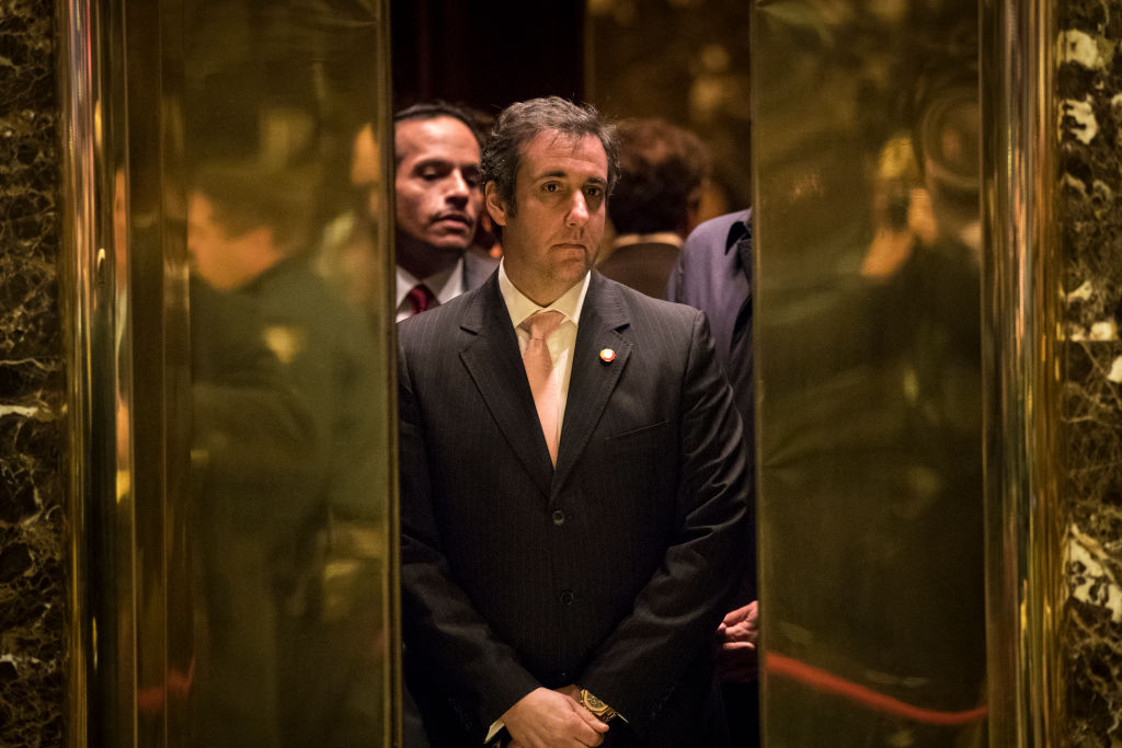 FBI agents reportedly raided top Trump lawyer Michael Cohen's apartment this week in search of payment records related to Stormy Daniels and documents related to ex-Playboy model Karen McDougal. (CREDIT: Drew Angerer/Getty Images)